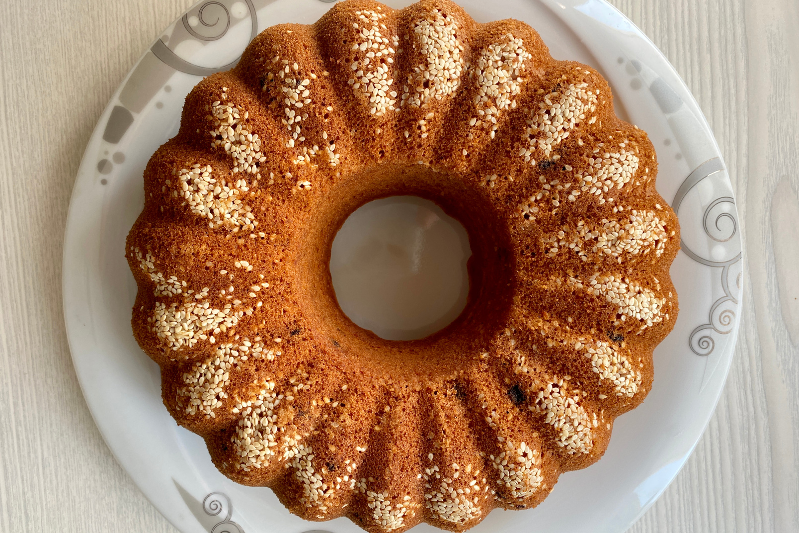 Homemade cake